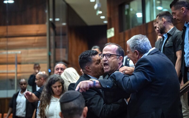 Bereaved families shout at MK Ahmad Tibi